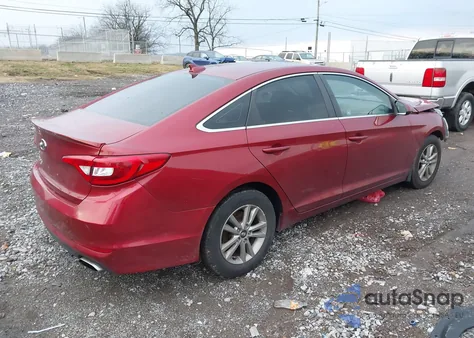 2015 Hyundai Sonata Se from USA, damaged, VIN 5NPE24AF1FH145652